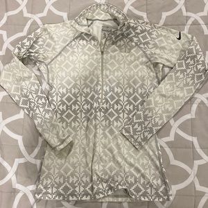 Nike Pro Warm Dri-FIT Fleece-Lined Half-Zip Top